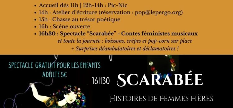 Une journée poétique le dimanche 15 mars